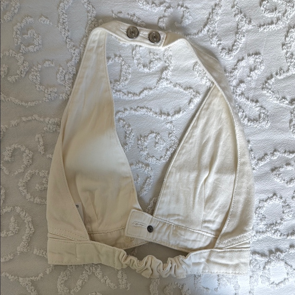 Reformation Denim Top - image 6